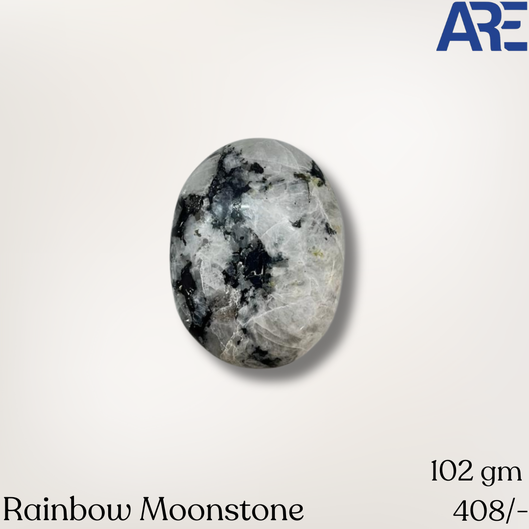 Rainbow Moonstone Palmstone