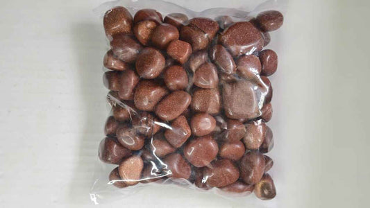 GOLD STONE TUMBLE STONE - 1 KG
