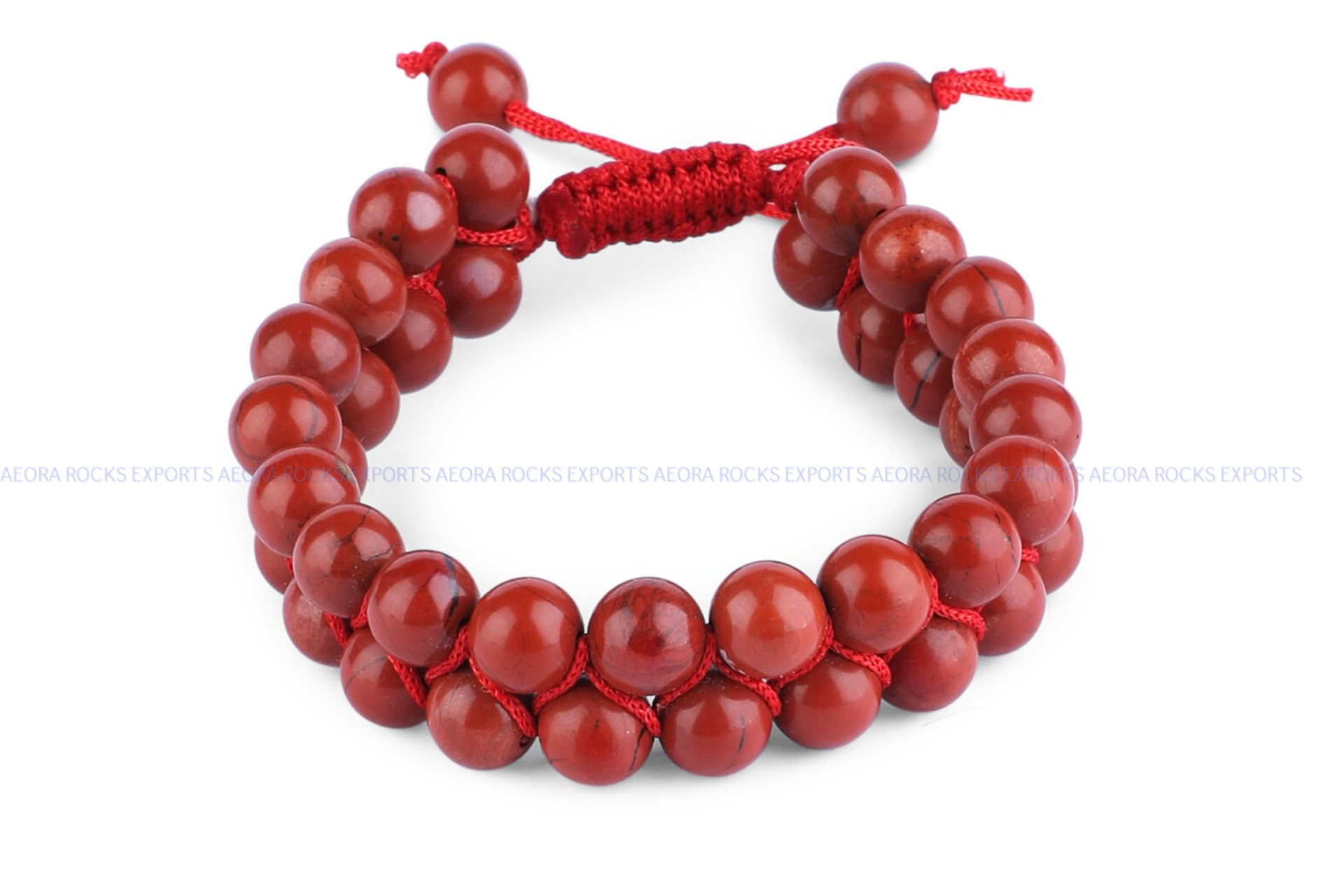 Red Jasper String Bracelet in India - Aeora Rocks - AEORA ROCKS