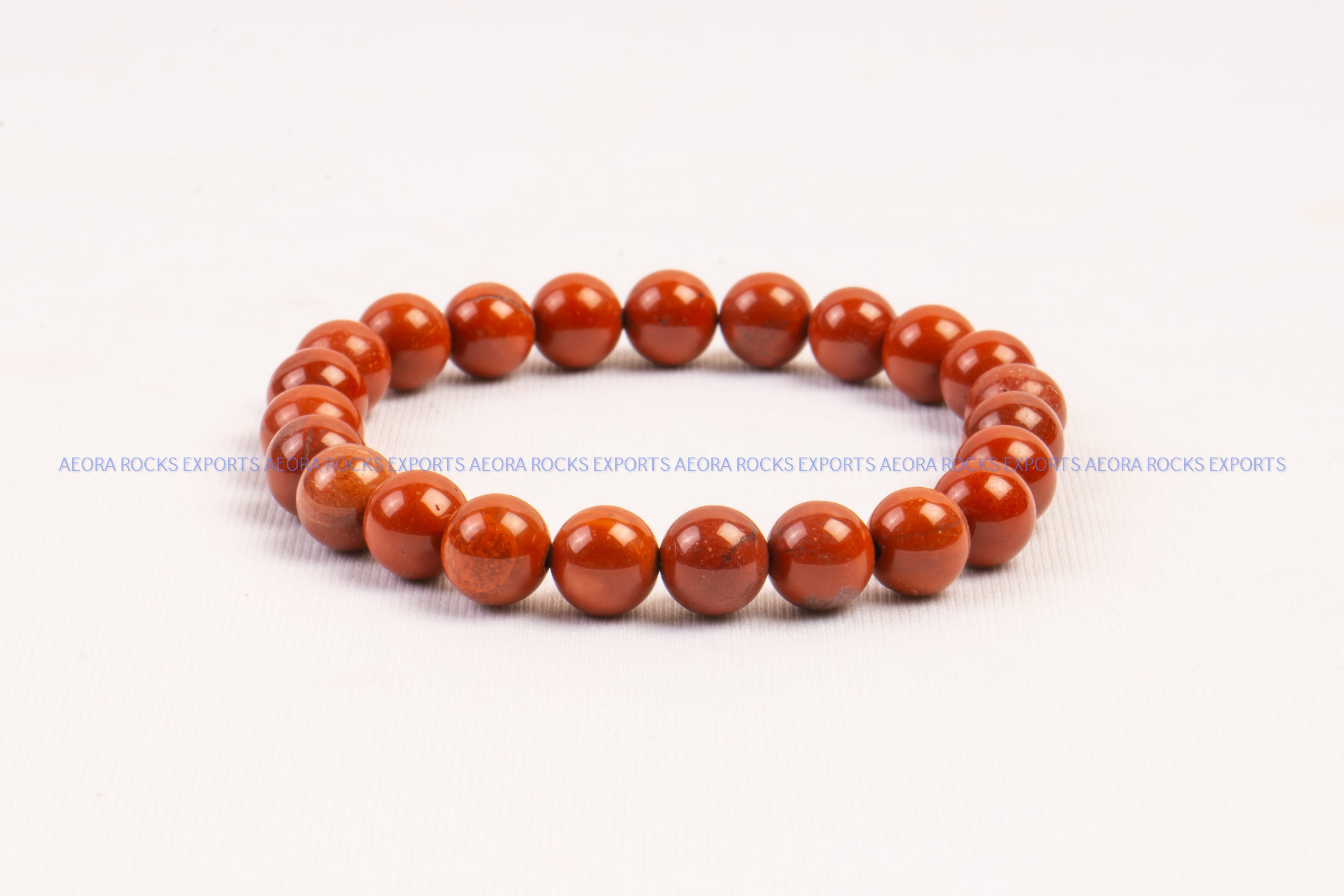 Red Jasper Tumble Stone Bracelet for Endurance and Vitality buy online