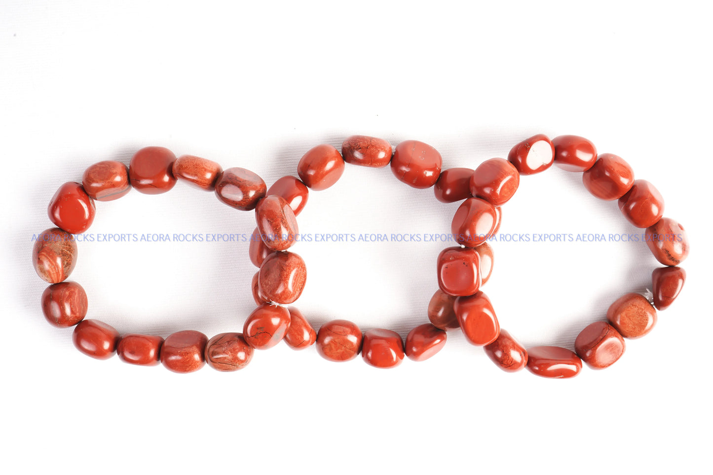 Red Jasper Tumbled Bracelet