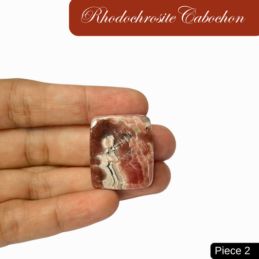 Rhodochrosite Cabochons - AEORA ROCKS INDIA -Healing Crystals superstore