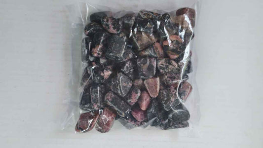 RHODONITE TUMBLE STONE - 1 KG