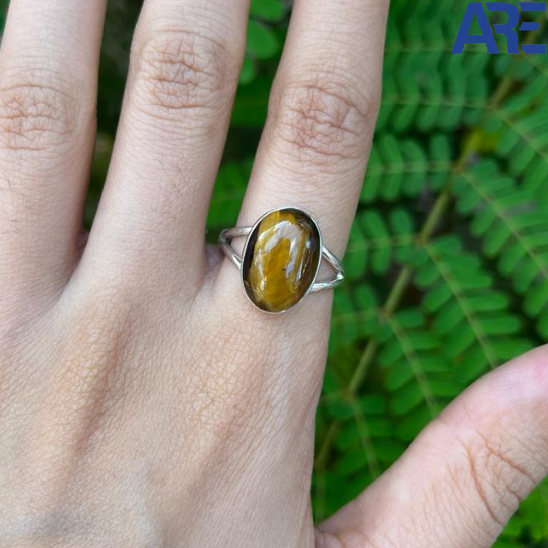 Tiger Eye Ring