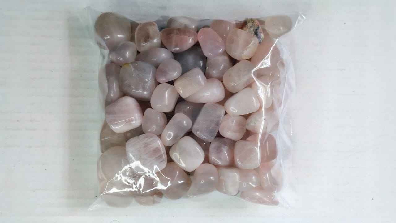 ROSE QUARTZ TUMBLE STONES - 1KG