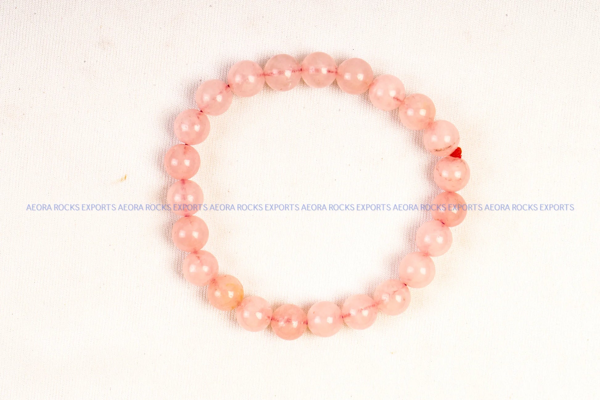 Rose Quartz Bead Bracelet