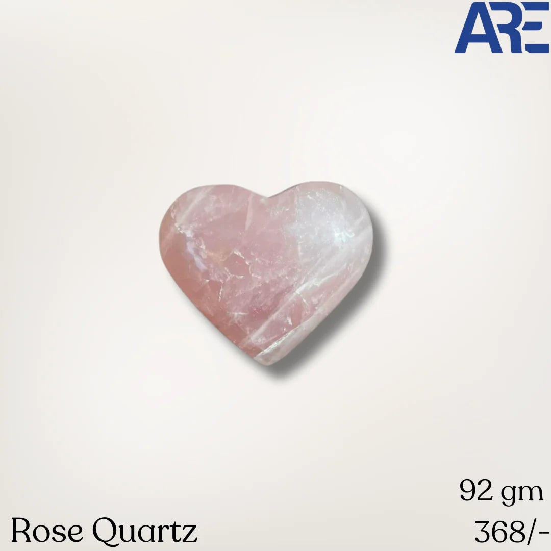 Rose Quartz Heart