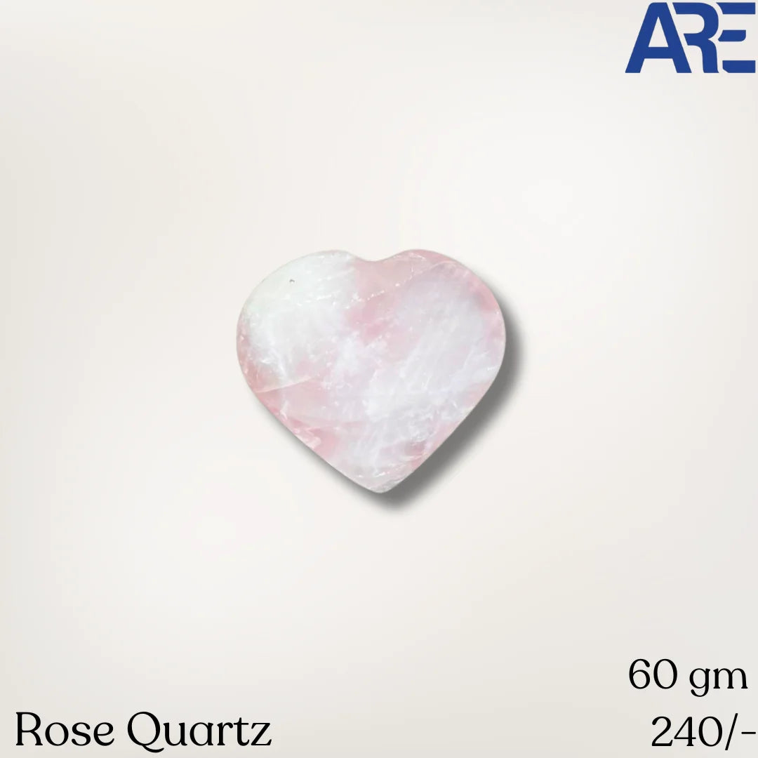 Rose Quartz Heart