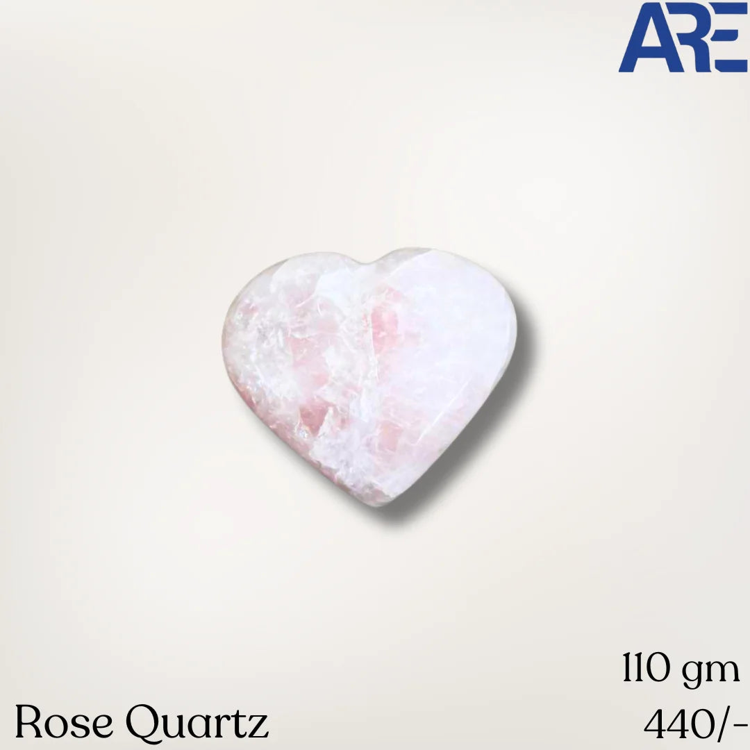 Rose Quartz Heart