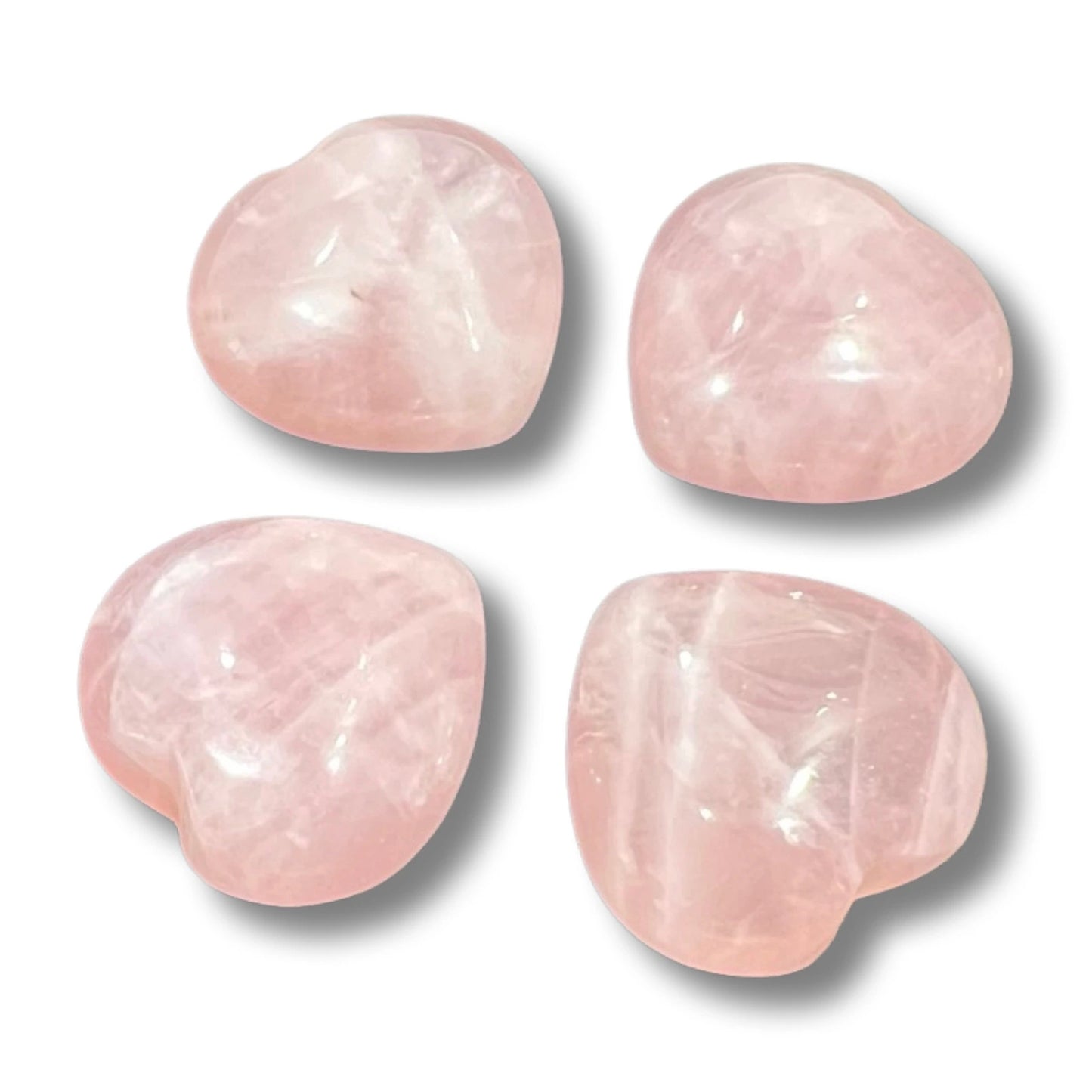 Rose Quartz Hearts Premium