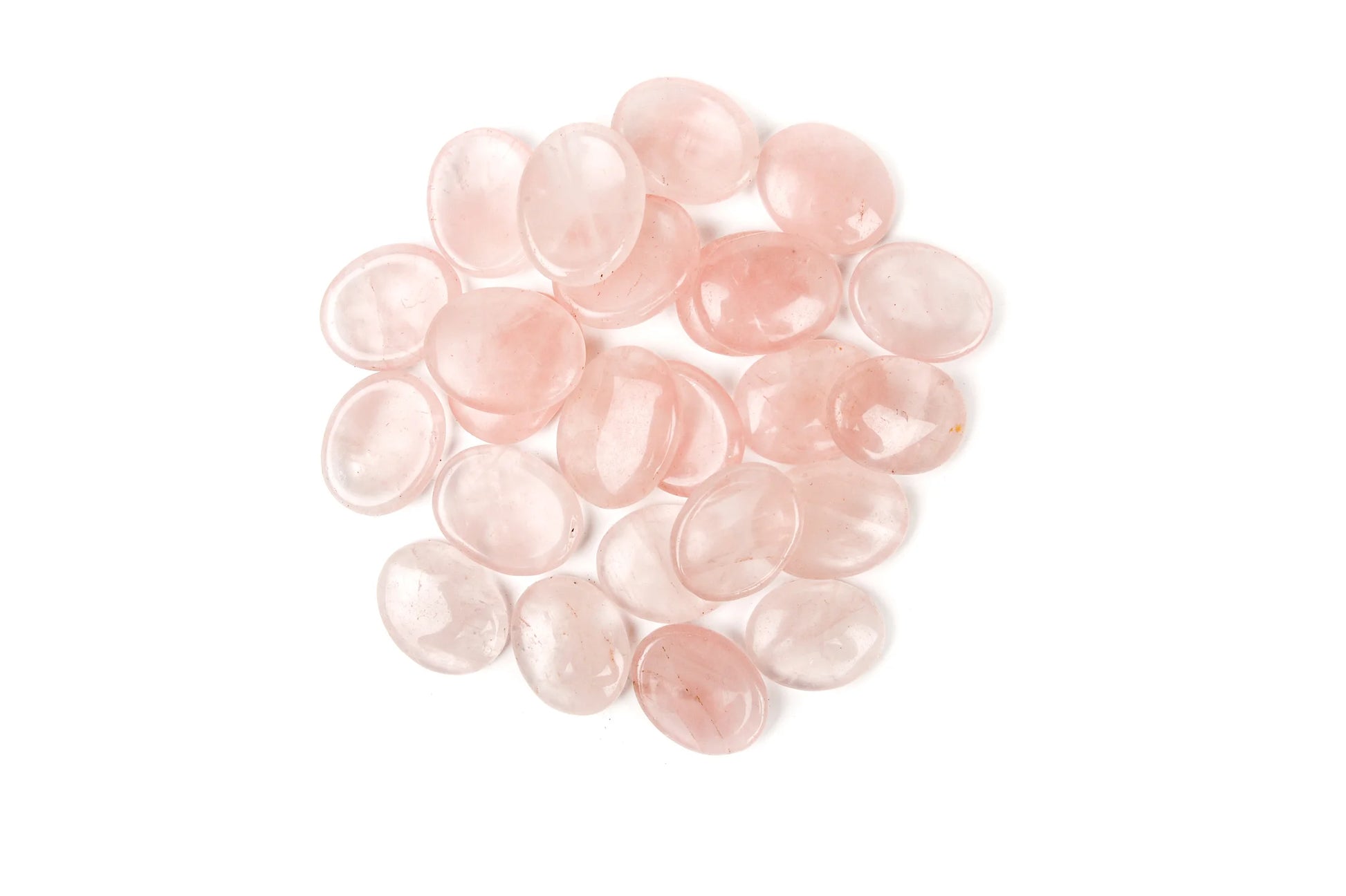 Rose Quartz Worry Stone