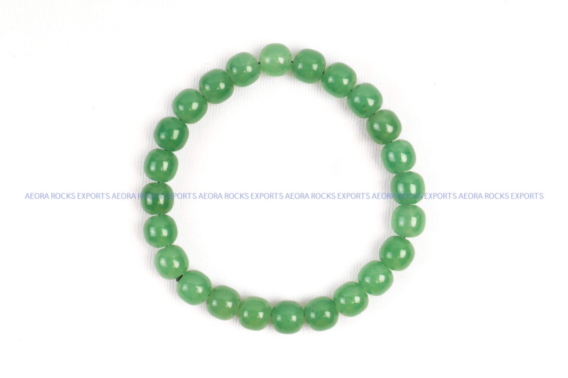 Green Aventurine Bead Bracelet in India