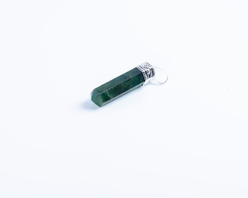 Dark Green Aventurine Single Point Pendant