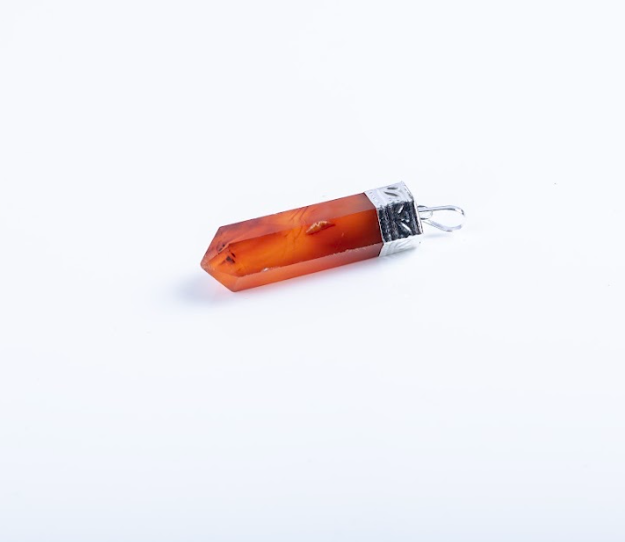 Carnelian Single Point Pendant