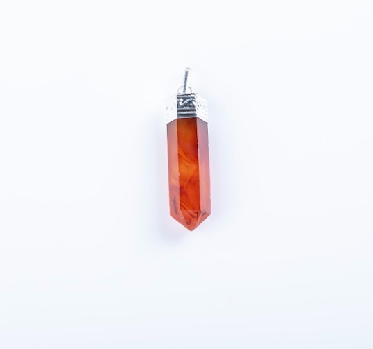 Carnelian Single Point Pendant