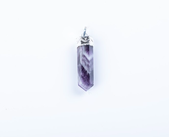 Amethyst Single Point Pendant