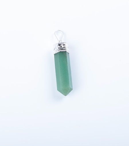 Green Aventurine Single Point Pendant