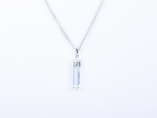 Clear Quartz Single Point Pendant