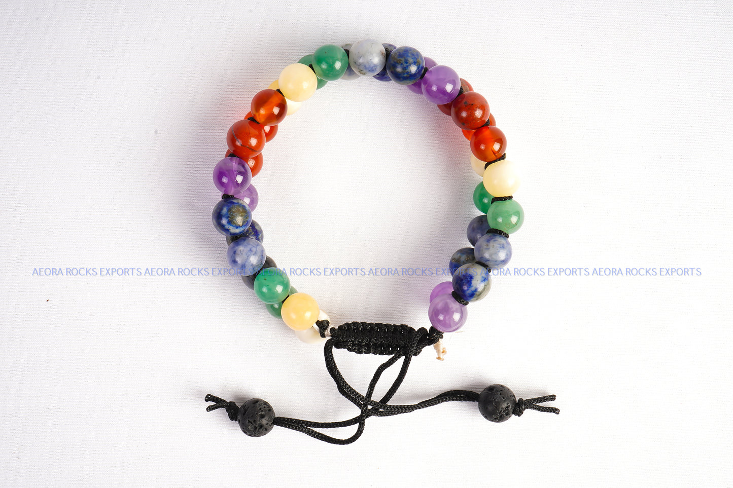 Seven Chakra String Bracelet