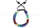Seven Chakra String Bracelet - AEORA ROCKS INDIA -Healing Crystals superstore