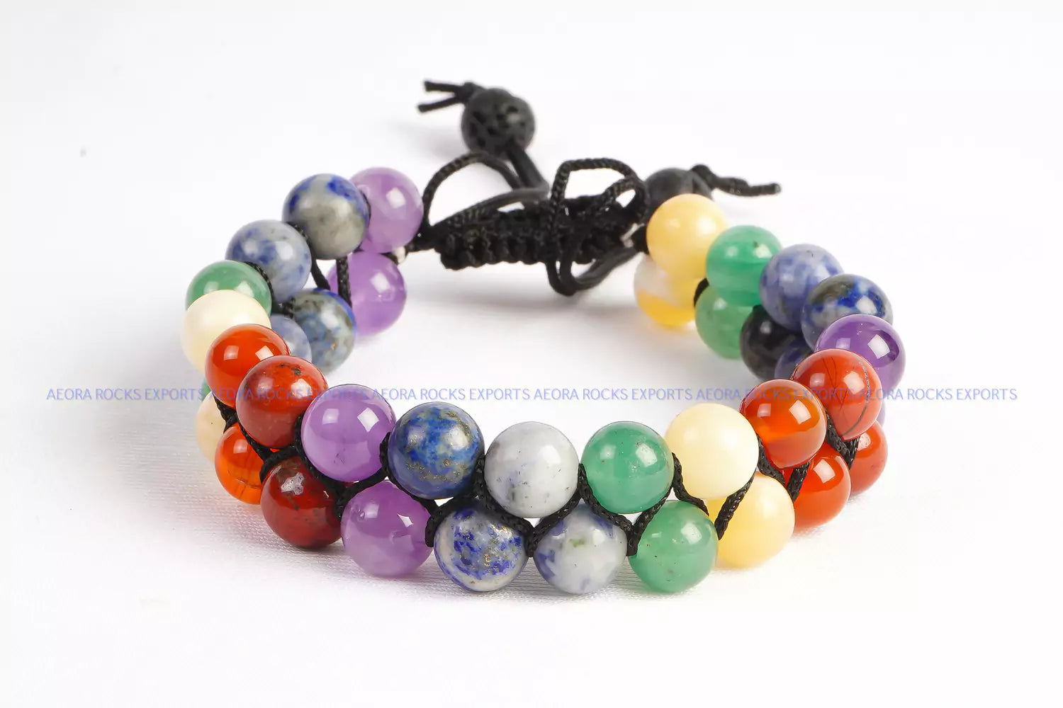 Seven Chakra String Bracelet