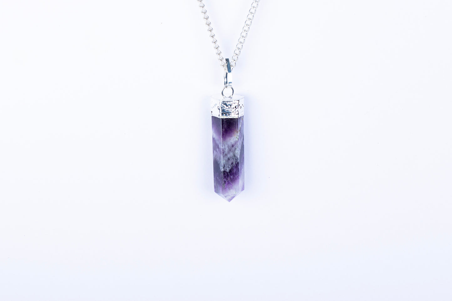 Amethyst Single Point Pendant