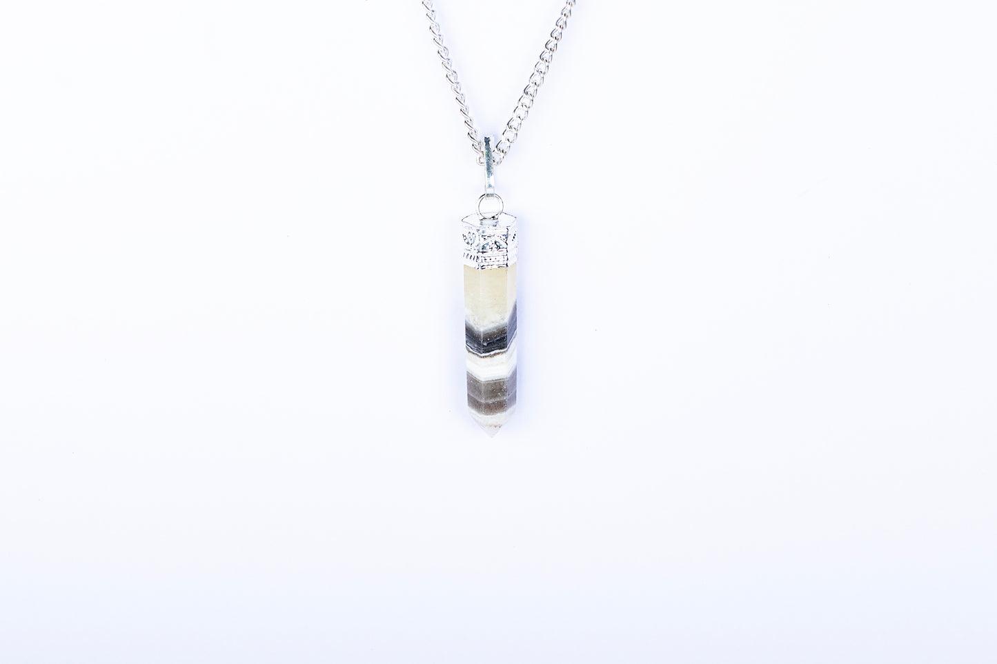 Calcite Single Point Pendant