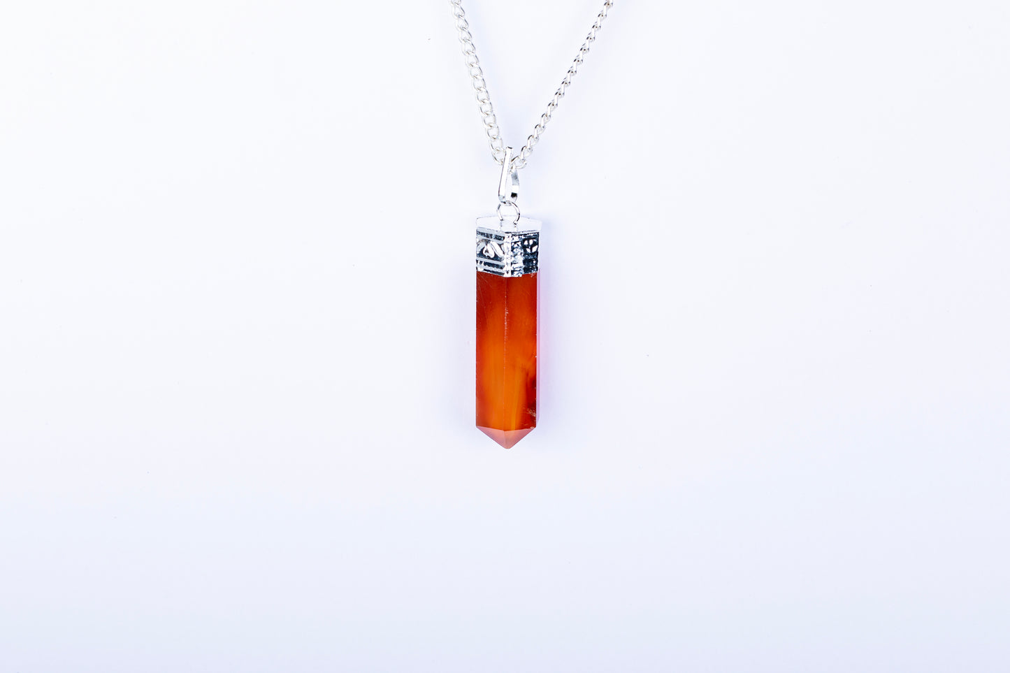 Carnelian Single Point Pendant