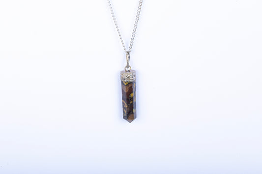 Fruit Jasper Single Point Pendant