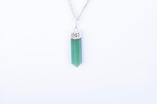 Green Aventurine Single Point Pendant