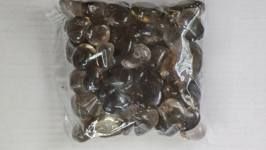 SMOKEY QUARTZ TUMBLE STONES - 1 KG