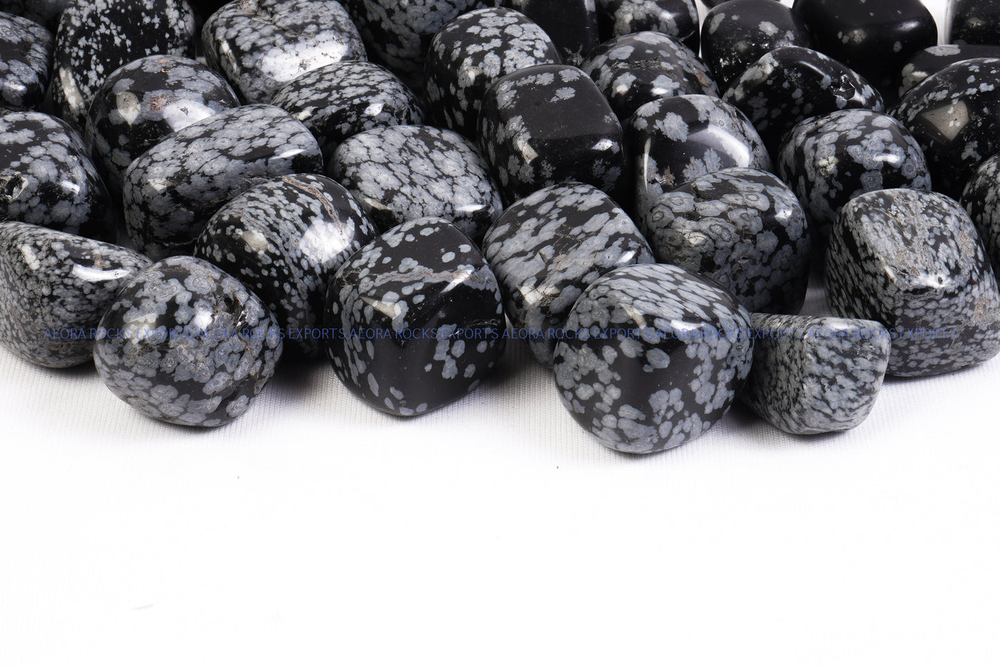 Snowflake Obsidian Tumbled stone