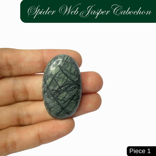 Spider Web Jasper Cabochons
