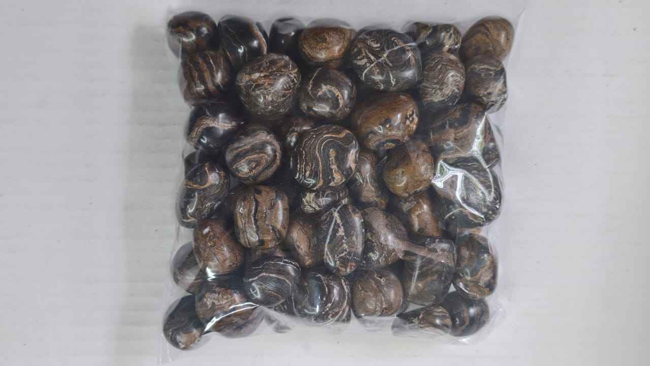 STROMATOLITE TUMBLE STONE - 1 KG