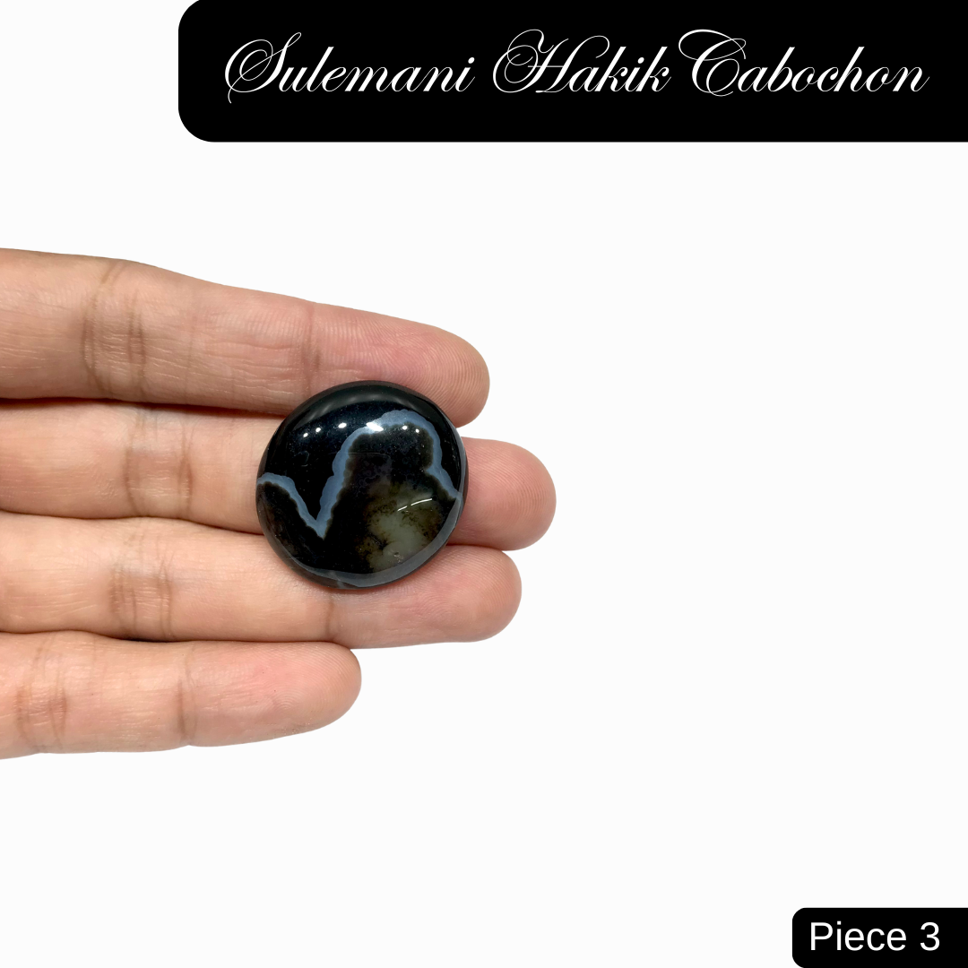 Sulemani Hakik Cabochon - AEORA ROCKS INDIA -Healing Crystals superstore