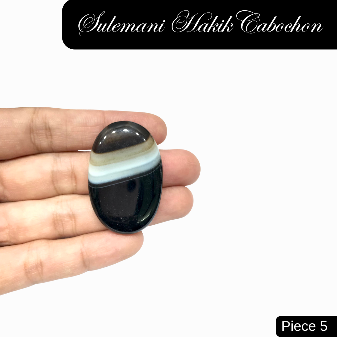 Sulemani Hakik Cabochon - AEORA ROCKS INDIA -Healing Crystals superstore