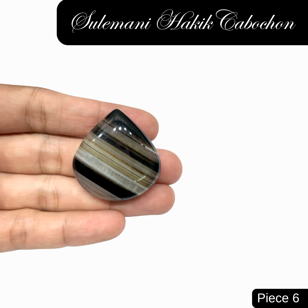 Sulemani Hakik Cabochon - AEORA ROCKS INDIA -Healing Crystals superstore
