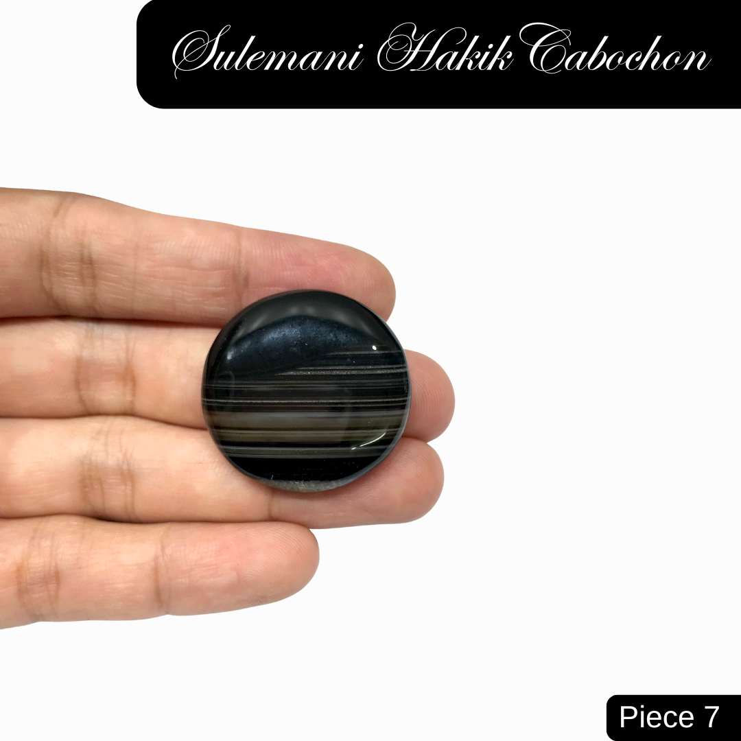 Sulemani Hakik Cabochon - AEORA ROCKS INDIA -Healing Crystals superstore