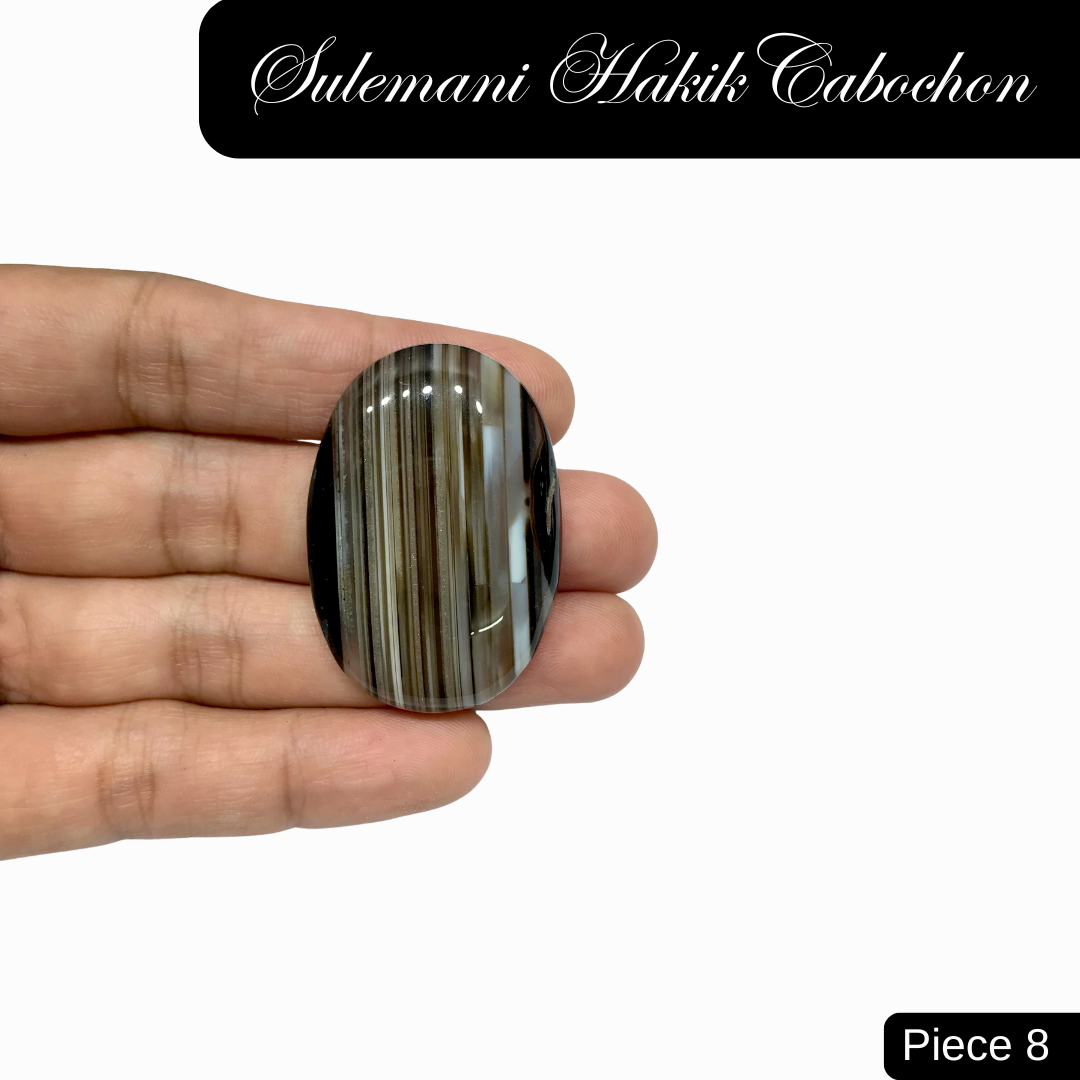 Sulemani Hakik Cabochon - AEORA ROCKS INDIA -Healing Crystals superstore