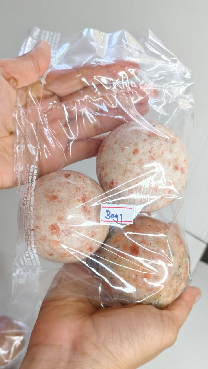 SUNSTONE SPHERE BAG 1 - 1KG, 3 PCS