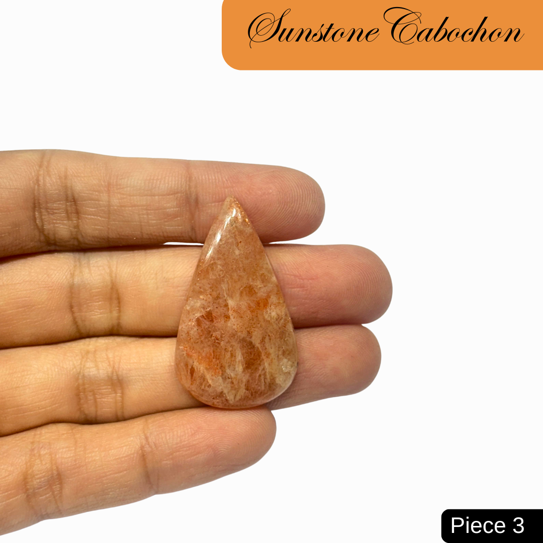 Sunstone Cabochons - AEORA ROCKS INDIA -Healing Crystals superstore