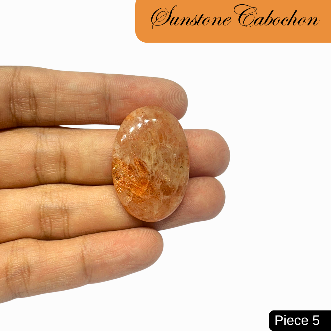 Sunstone Cabochons - AEORA ROCKS INDIA -Healing Crystals superstore