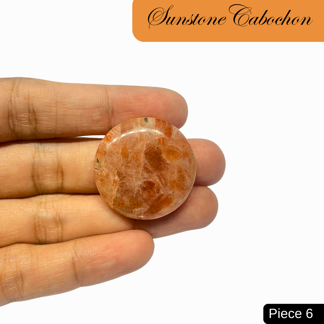 Sunstone Cabochons - AEORA ROCKS INDIA -Healing Crystals superstore
