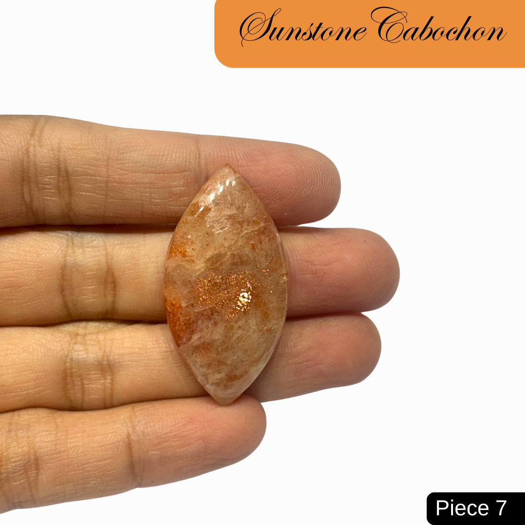 Sunstone Cabochons - AEORA ROCKS INDIA -Healing Crystals superstore