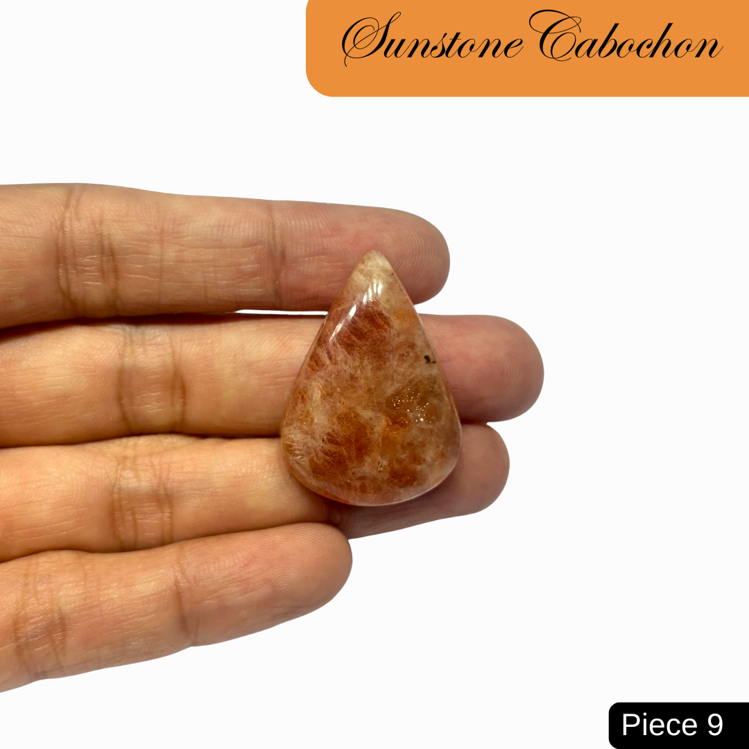 Sunstone Cabochons - AEORA ROCKS INDIA -Healing Crystals superstore
