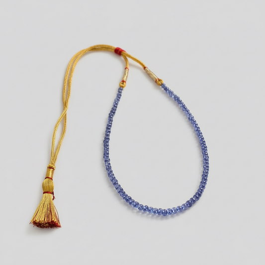Elegant Tanzanite Necklace – Natural Gemstone