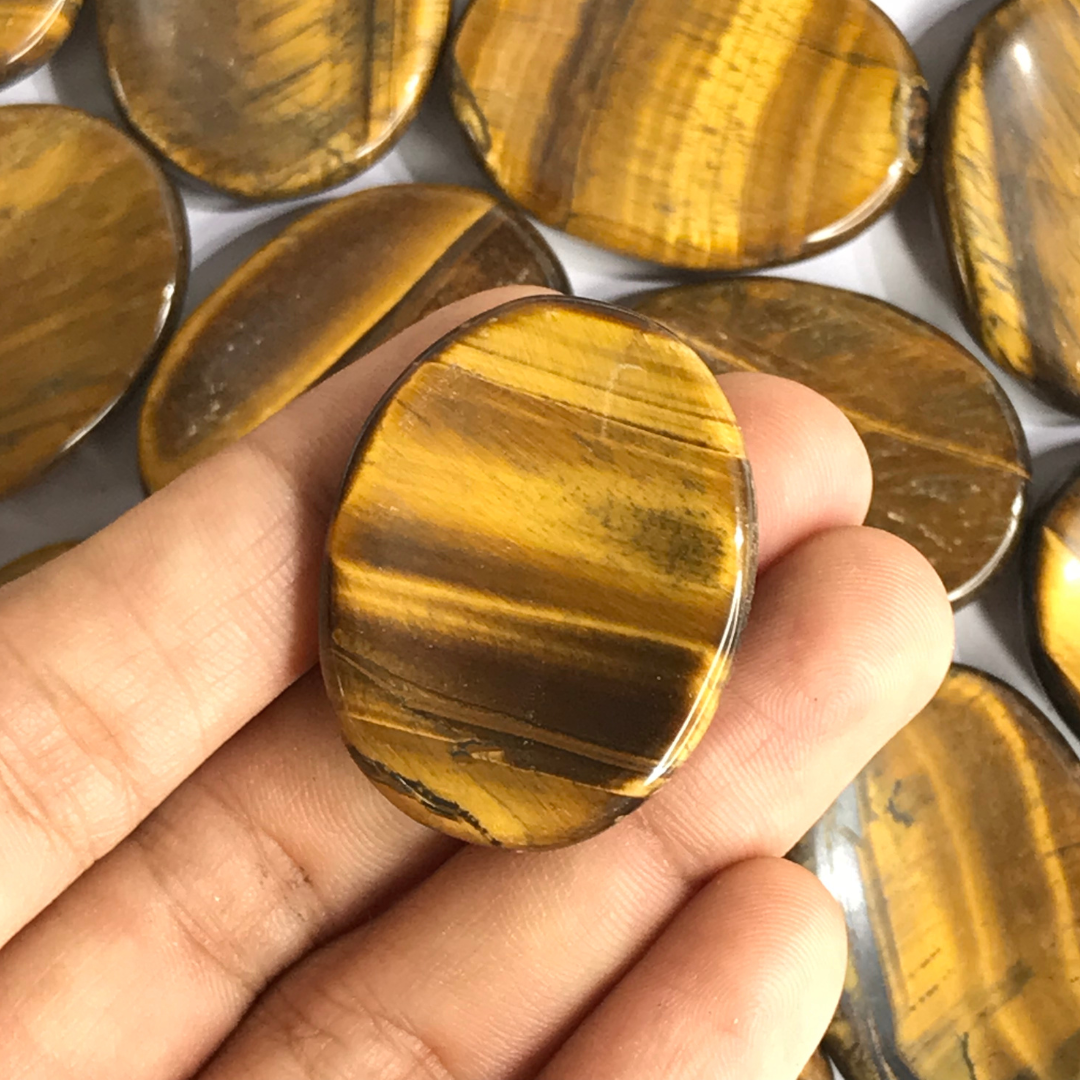 Tigers Eye Worry Stone