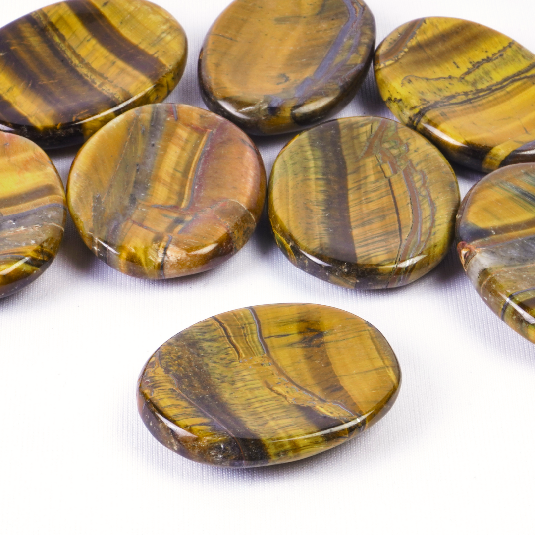 Tigers Eye Worry Stone