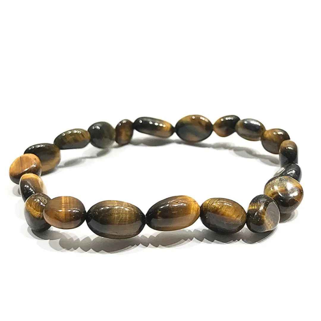 Tiger Eye Tumbled Bracelet