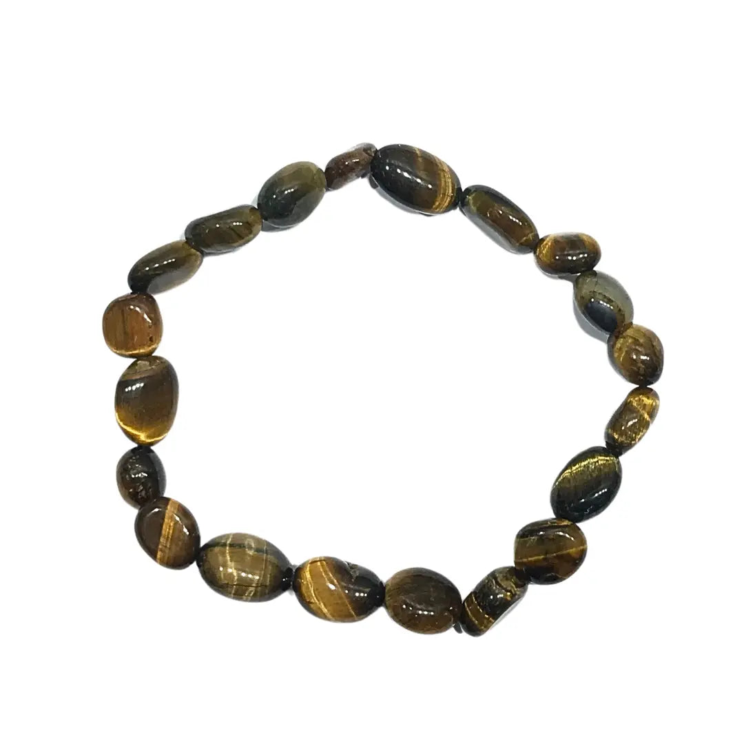 Tiger Eye Tumbled Bracelet